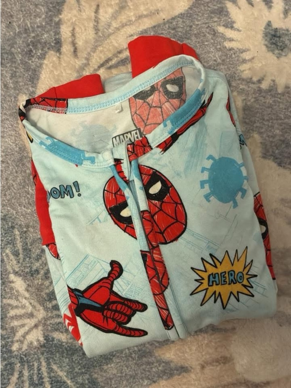Posh Peanut x Marvel Spider-Man Kids Pajama Zippy 2T
